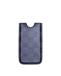 Louis Vuitton Iphone 5 Hardcase, Canvas, Damier Graphite, CA3163, DB, 2*